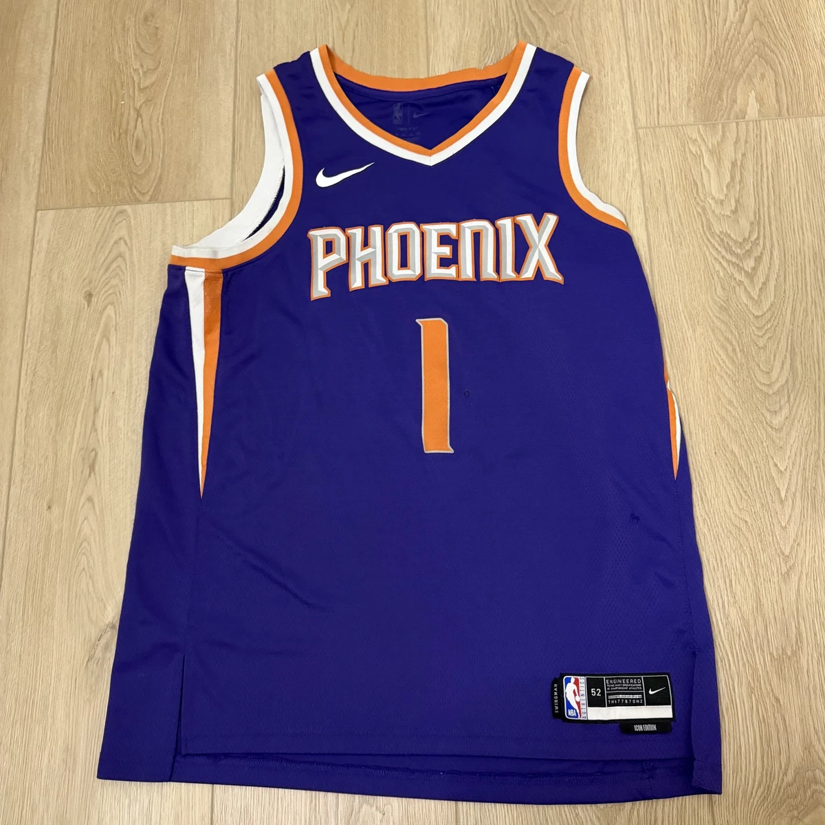 Nike Phoenix Suns Devin Booker #1 Icon Edition Swingman Jersey Sz
