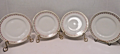Vtg (4) Weimar 6.0'' Bread & Butter or Dessert Plate Germany Rare Good Condition