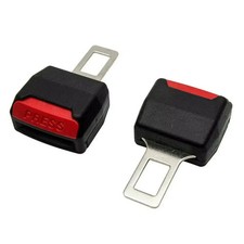 2 Pcs Car Seat Belt Clip Extender Safety Seatbelt Lock Buckle Plug Thick Insert
