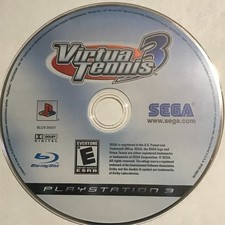 Virtua Tennis 3 (Sony PlayStation 3, 2007) PS3 Tested