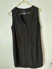 Gap Women’s Black Sleeveless Knee Length Dress Small
