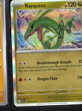 Rayquaza 153/217 Eroi Ascesi Rara Carta Pokemon Holo NM