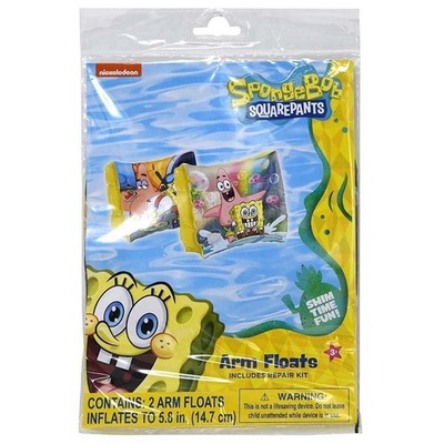 Nickelodeon SpongeBob Squarepants Swimming Pool Inflatable Arm Floaties