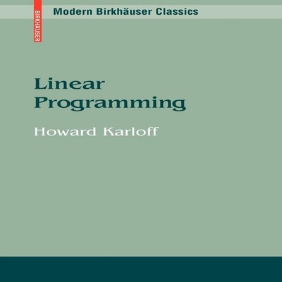 Linear Programming Howard Karloff Paperback Springer Nature B.V.