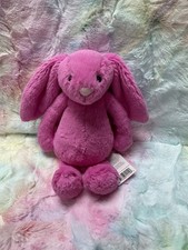 Jellycat Small Bashful Bunny Hot Pink BNWT