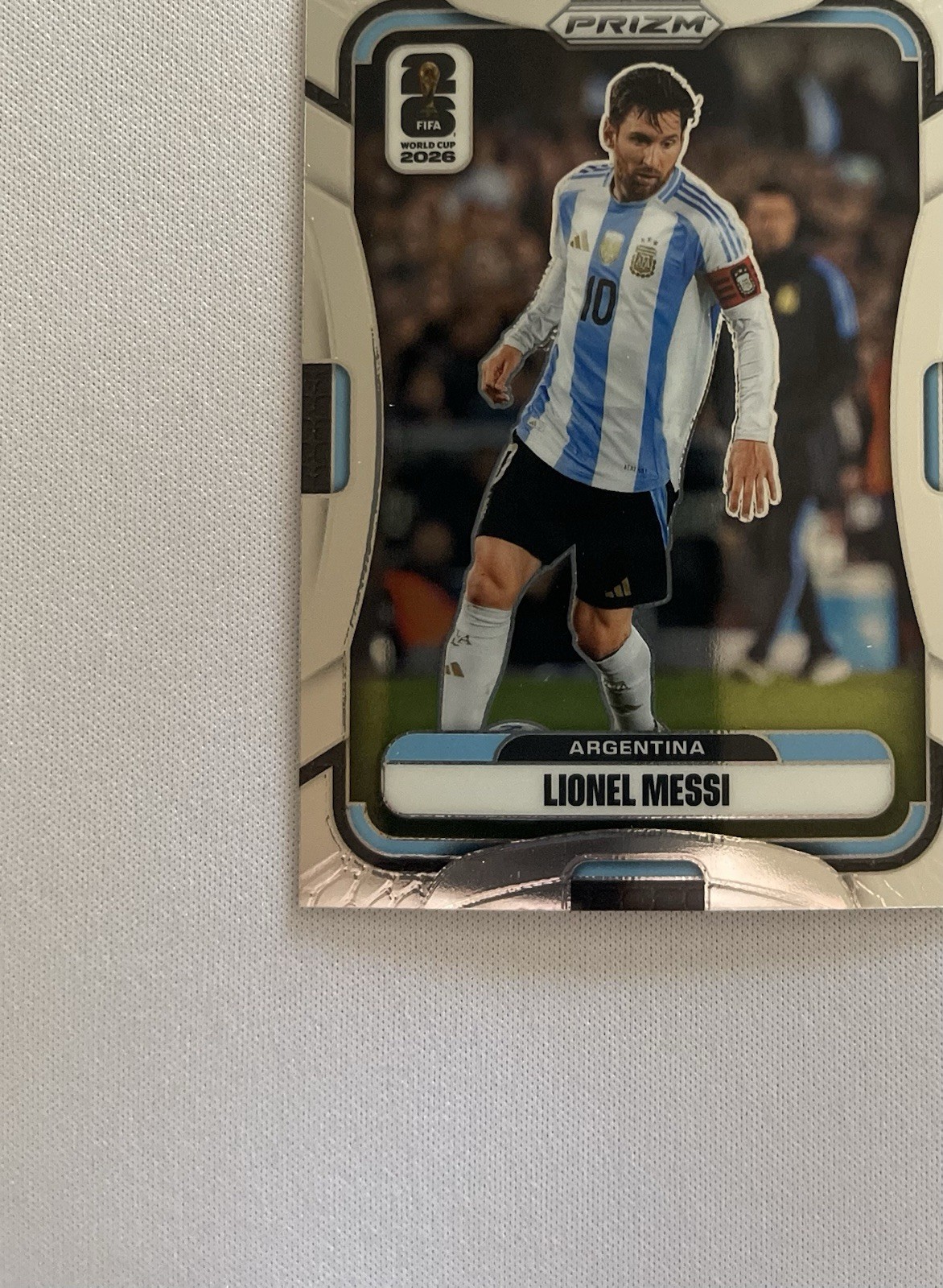Panini Prizm 2022 World Cup Qatar Lionel Messi #10 Argentina Base Set view 5