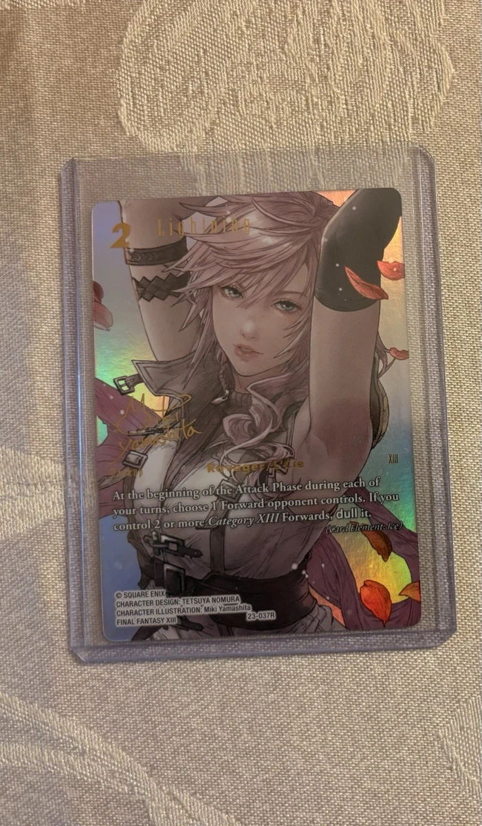Square Enix Individual Collectible Card Game Cards for sale - eBay