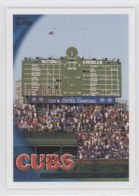 2010 Topps Franchise History Chicago Cubs Wrigley Field #511 0s5