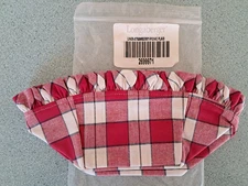 Longaberger Fabric liner in Picnic Plaid for your 2001 Strawberry basket NEW