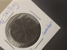 Sweden 1/4 Skilling 1807 Coin