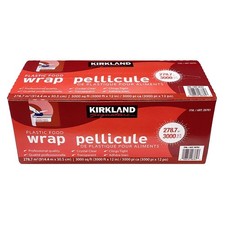 Kirkland Signature Plastic Food Wrap, 12 Inch x 3,000 Foot