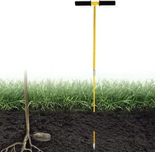 FEBTECH-32 inches long soil probe rod for septic tank 3/8" ground Soil probe rod