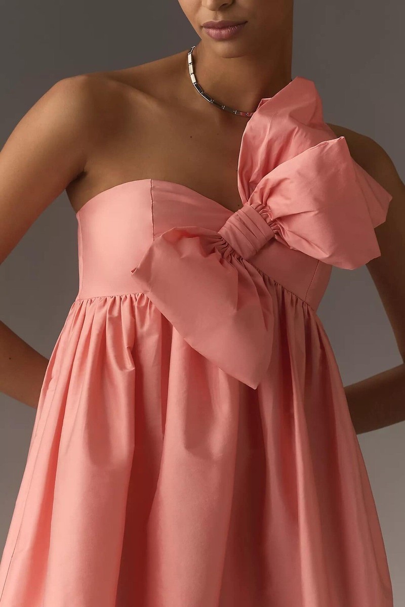atsu sally bow midi dress Anthropologie Atsu Sally Bow Midi Dress Size S