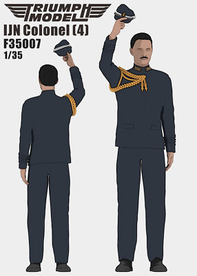 Triumph Model F35007 1/35 IJN Colonel (4) 3D Printed Model -