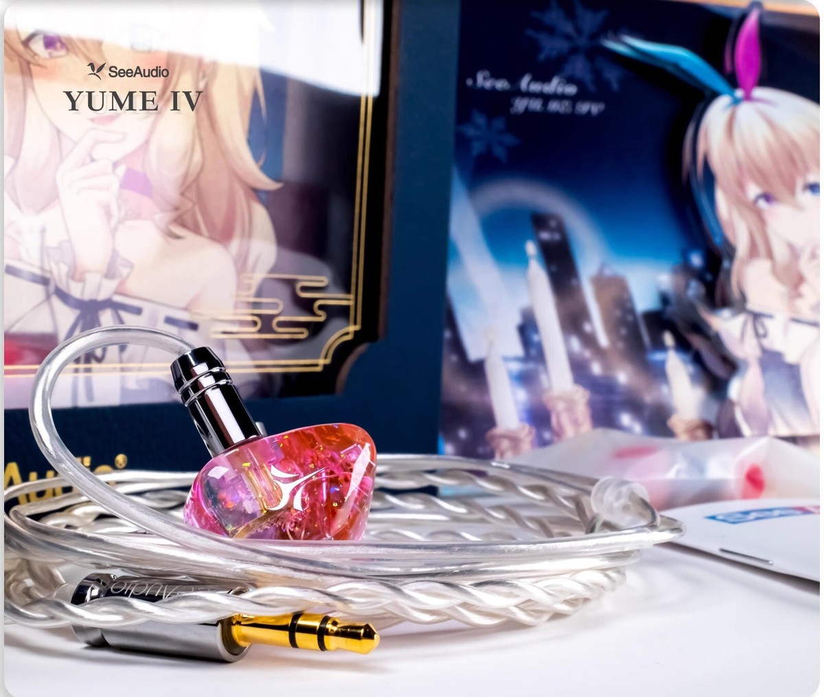 SeeAudio yumeⅣ SeeAudio Yume IV 2BA Hybrid Driver Hifi In-Ear Headphones