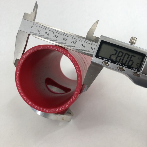 2.5" Reinforce Silicone with Type RS/Type S BOV Adapter Flange - Picture 3 of 12