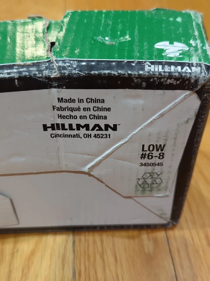 25x Pernos de Carro Hillman 3/8-16 x 6 Nuevos Herrajes 6" Cabeza Redonda Superior Galvanizado Foto 4 de 4