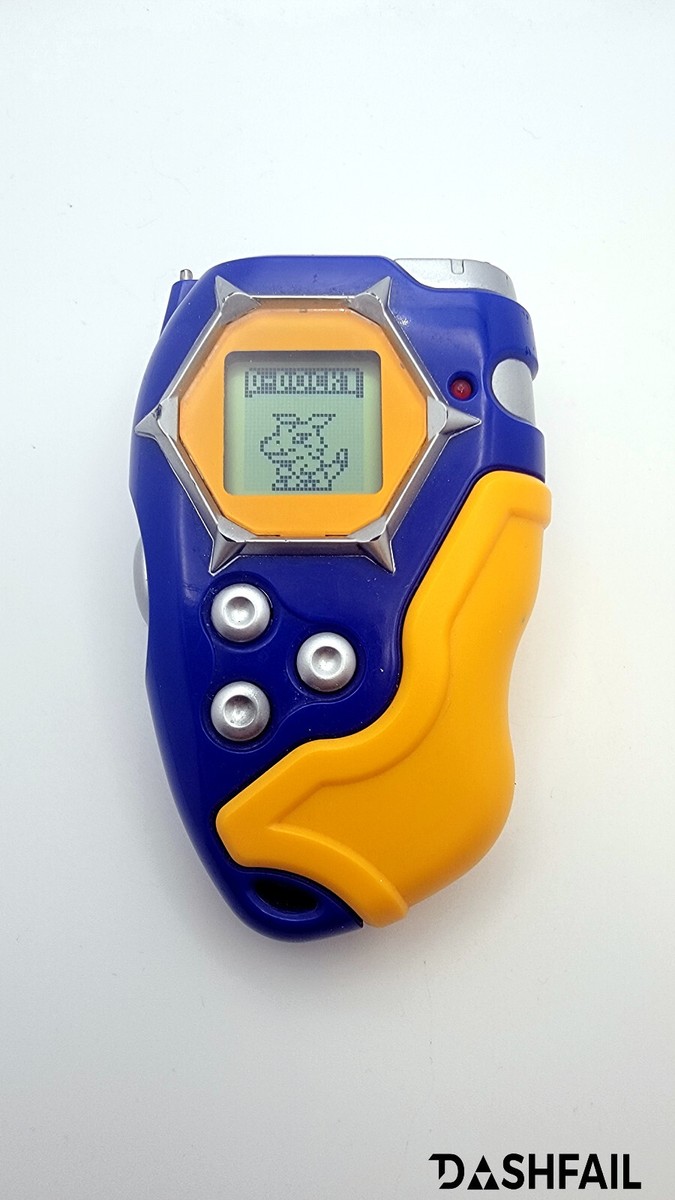 Digimon Frontier Digivice D-Tector Scanner - Blue & Yellow