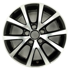 For Volkswagen Jetta Oem Design Wheel 16 16x6.5 15-18 Machined Black Rim 70008 For Volkswagen Jetta Oem Design Wheel 16 16x6.5 15-18 Machined Black Rim 70008