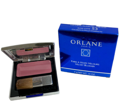 Orlane Velvet Blusher (4g / 0.14oz | 53 Rose D'Ete) NEW AS SEEN IN PICTURES