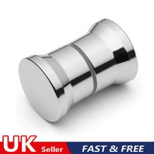 Chrome Shower Door Handle Knob For Shower Enclosures Glass Door Handles UK