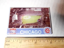 Chicago Cubs Wrigley 75th MLB Vintage Ata Boy Original  1990s Magnet