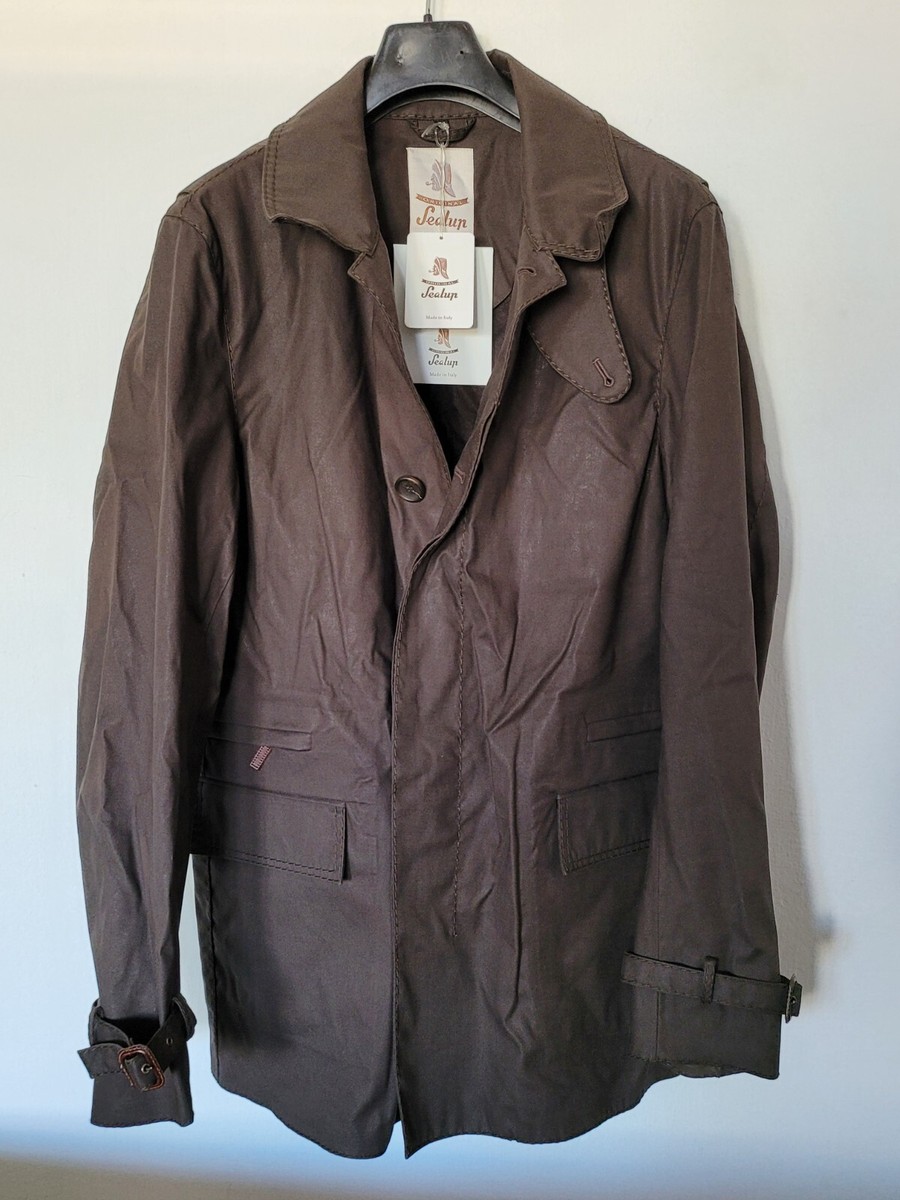 850$ Sealup Jacket / Raincoat / Overcoat - Made in Italy - Men 
