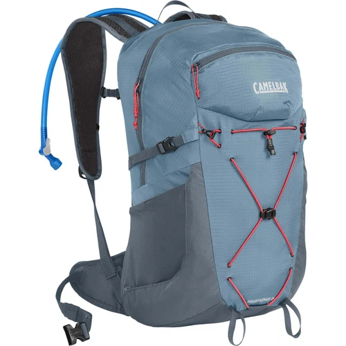 CAMELBAK WOMEN'S FOURTEENER 24 HYDRATION PACK 2023: SMOKE BLUE/FIERY CORAL 24L C