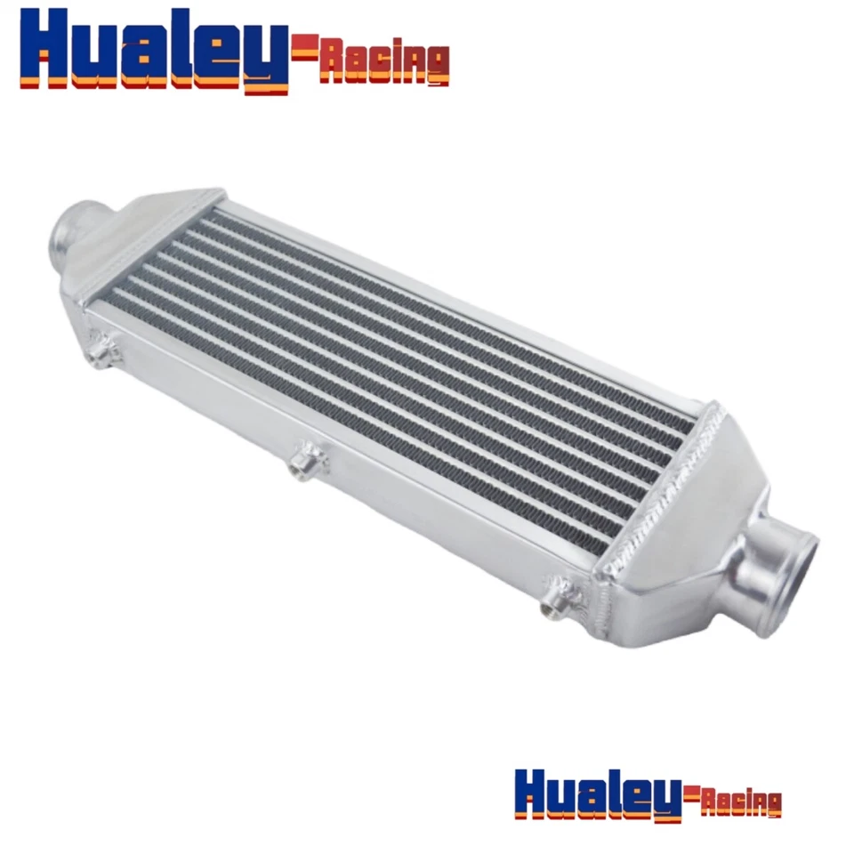 24"x7"x2" FMIC UNIVERSAL ALUMINIO TURBO INTERCOOLER 2 3/5" 67mm TUBO DE ENTRADA/SALIDA Foto 4 de 4