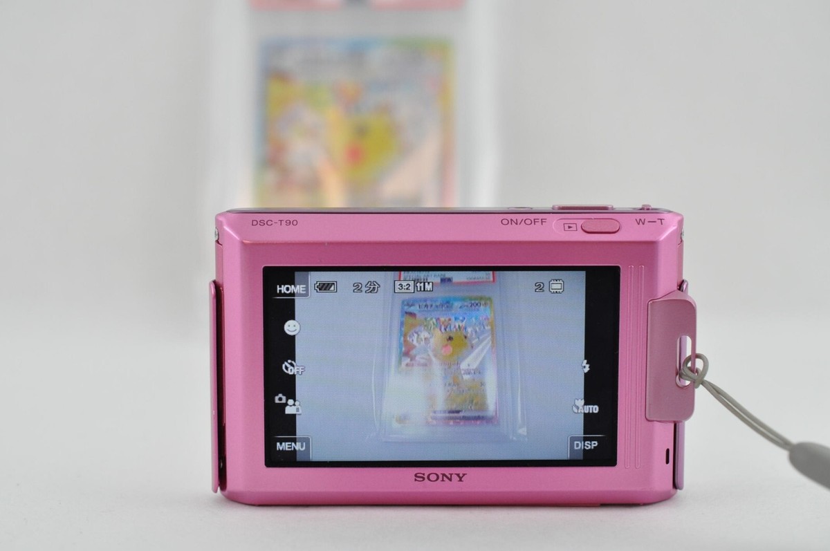 SONY Cyber-shot ピンク DSC-T90 Sony Cyber Shot DSC-T90 pink 12.1MP 4x Optical Zoom Compact