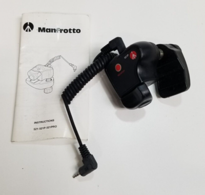 【希少】Manfrotto　521LX　業務用ビデオカメラリモコン 希少】Manfrotto 521LX 業務用ビデオカメラリモコン 希少】Manfrotto