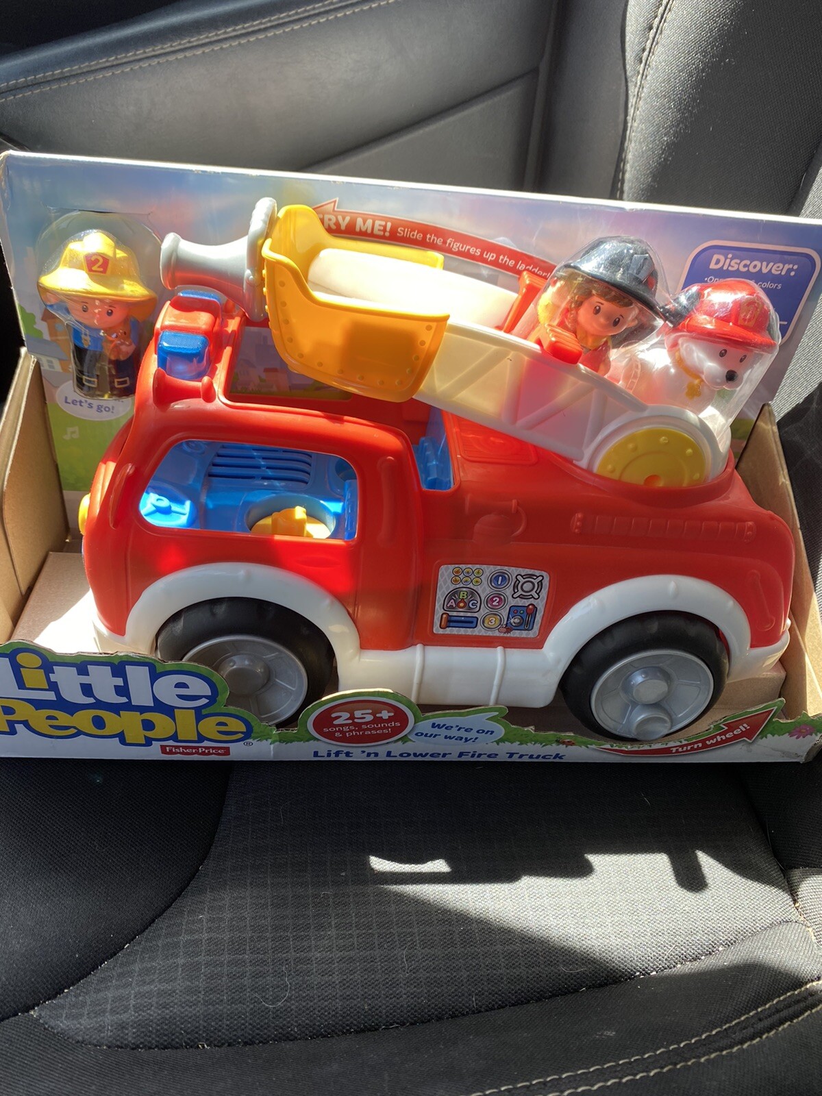 fisher price lift and lower fire truck