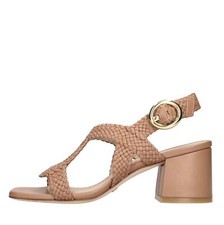 WVETTE 60 SLINGBCK SA Sandali STUART WEITZMAN Donna Marrone Amu011_stua