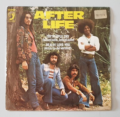 AFTER LIFE Try People Try +1 Spain Discophon 1975 French Psych Rock Organ Funk