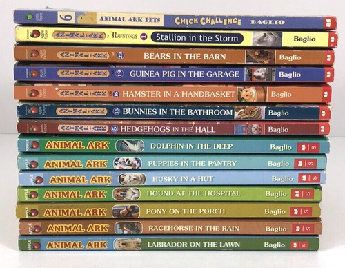 Animal Ark Books Lot 14 PB Stallion Bears Guinea Pigs Hound Kids Pets Baglio - Picture 2 of 13