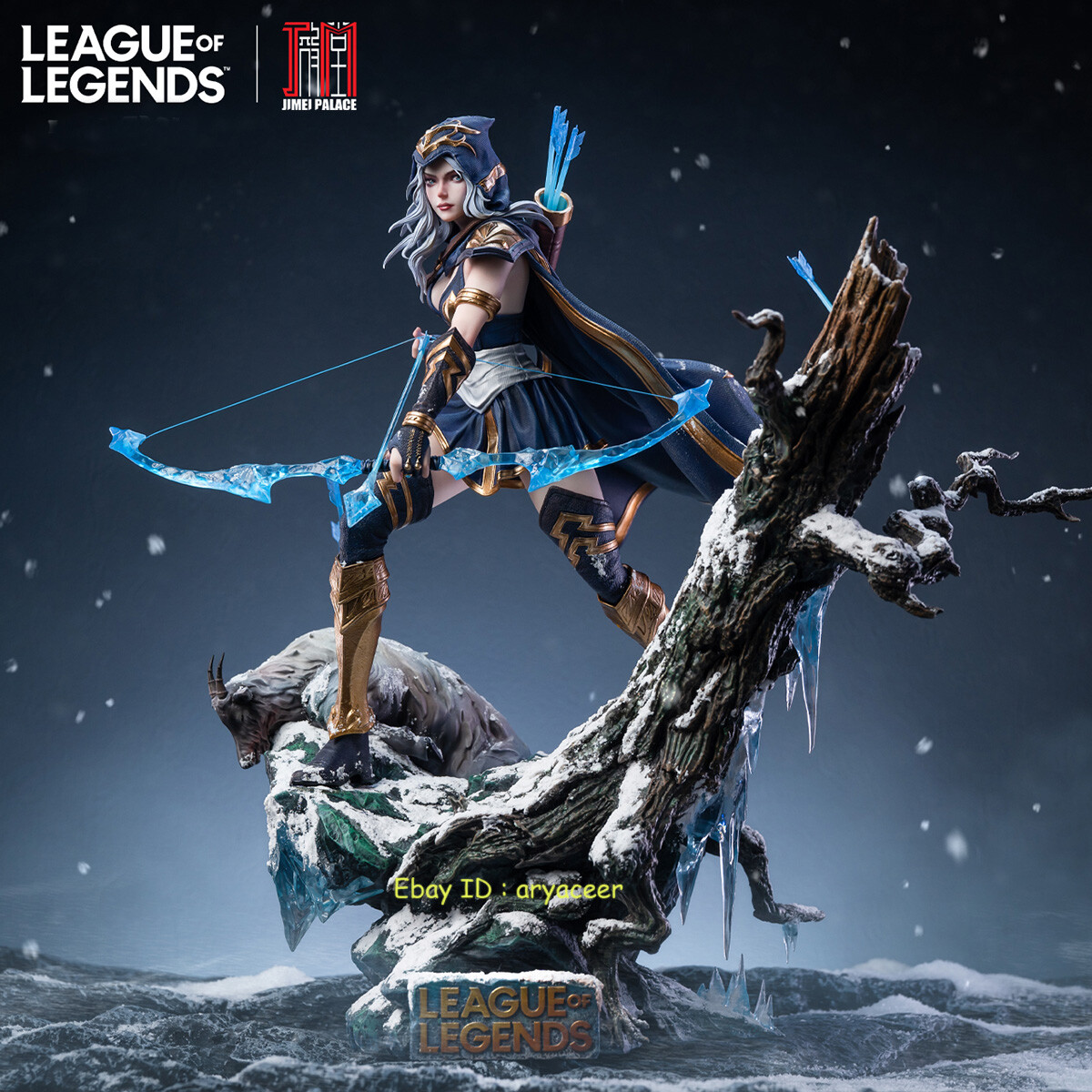 Jimei Palace Studio League Of Legends Ashe Limited Figure Statue