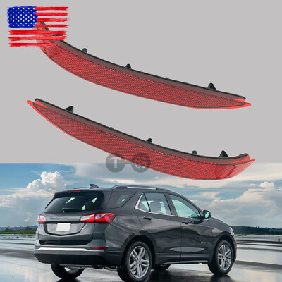 For 2018-2022 Chevrolet Equinox Rear Bumper Reflector Stop Lamp Case Left Right