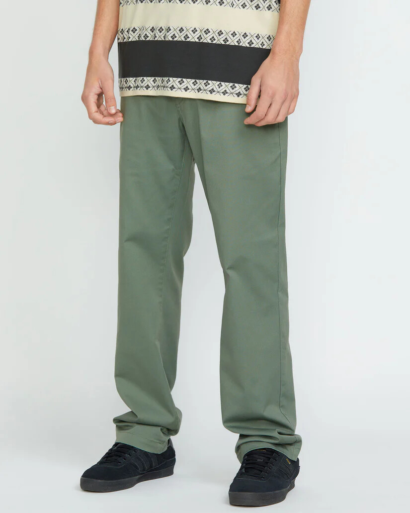 Pantalón chino Volcom Frickin Light Olive (verde)