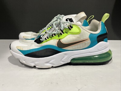 NIKE AIR MAX 270 REACT SE GS - YOUTH SZ 6.5Y - WHITE