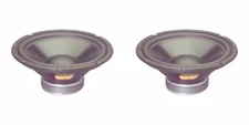 NEW (2) 8" Woofer Speakers 8ohm Bass Home Audio Stereo Replacement Pair