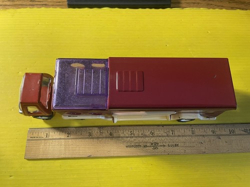 1979 BUDDY L 1/43 SEMI-CAB & HORSE TRAILER USED MADE JAPAN/H. KONG 9” LONG HTF - Picture 6 of 8