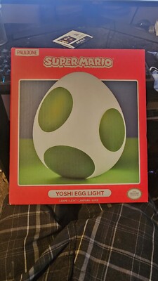 New Paladone Super Mario Yoshi Egg Light 8'' Lamp
