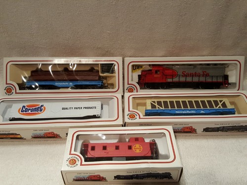 VTG Bachmann Ho Scale  #AA40-0440C Georgia Pacific Electric Train Set NEW IN BOX - Picture 2 of 9