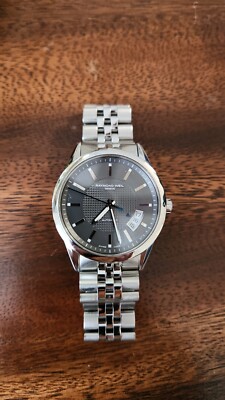 Raymond Weil Freelancer 2770 Gray Dial Stainless Steel Automatic Men's Watch 