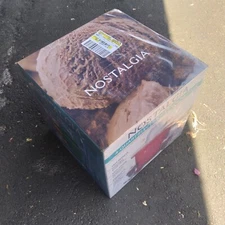 Nostalgia Electric 4-Quart red Bucket Ice Cream Maker