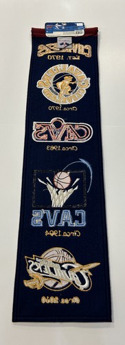 Cleveland Cavaliers NBA Winning Streak Embroidered Heritage Banner! - Picture 2 of 6