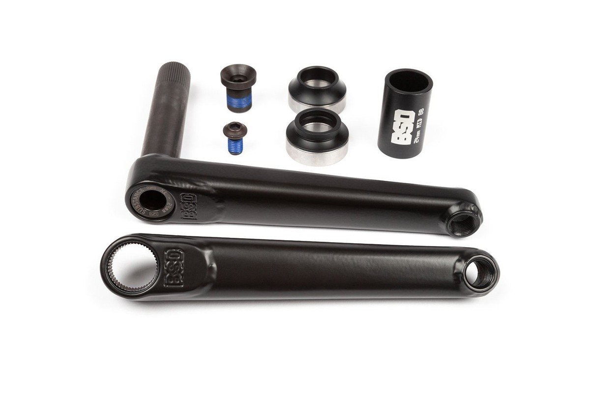 パーツ BSD SUBSTANCE XL V2 CRANK 165mm BSD SUBSTANCE XL V2 CRANK - Heat treated 4130 chromoly BMX