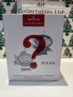 Findet Nemo Alien Remix Überraschung Weihnachten Disney Hallmark Keeps Ornament Neu im Karton.