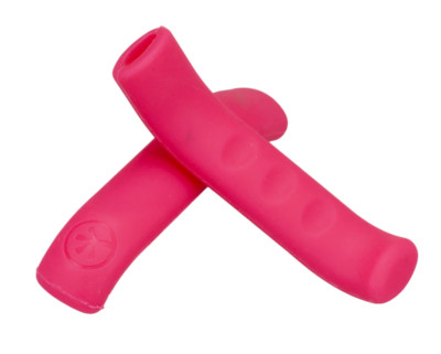 Miles Wide Sticky Fingers Bicycle Brake Lever Covers (PAIR) PINK