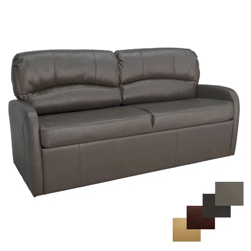 RecPro Charles 70" Jack Knife RV Sleeper Sofa Putty Color RV Furniture Jackknife